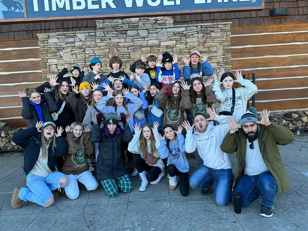 Young Life Camp Retreat Group Picture