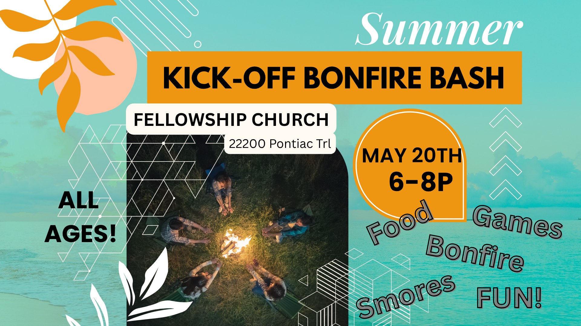 Summer Bonfire Bash Slide